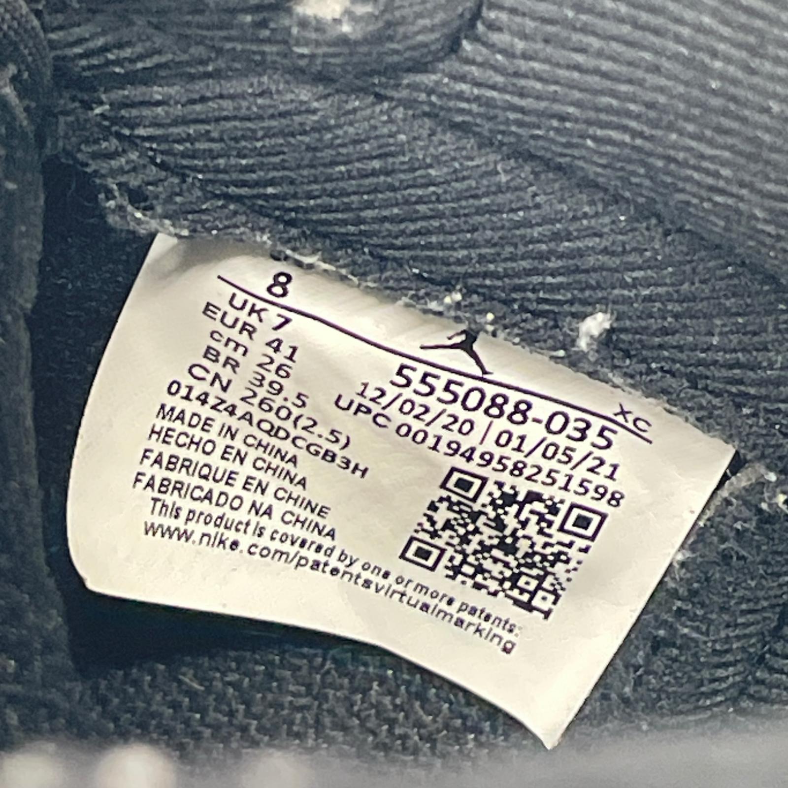 スニーカー AIR JORDAN 1 RETRO HI OG 26.0cm 26cm (US8 UK7 1/2 EU42)