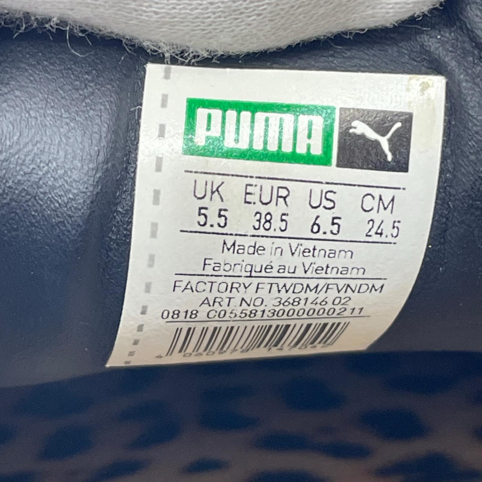 スニーカー PUMA×VOLCOM,BILLY‘S CRYDE RT レオパード (24.5) 24.5cm (US6 1/2 UK6 EU39) ブラック