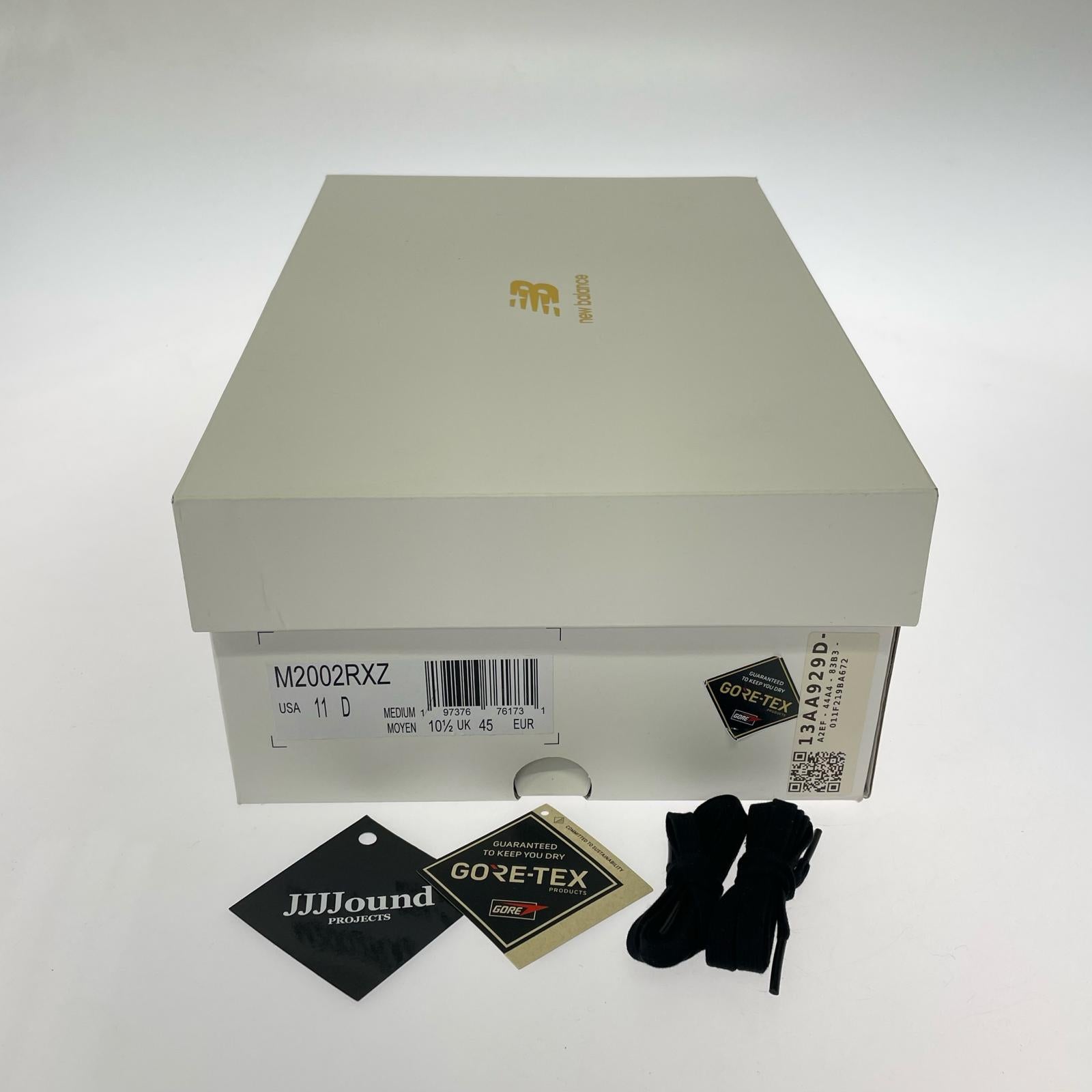 スニーカー JJJJound × New Balance 2002R GORE-TEX Charcoal 29.0m 29cm (US11 UK10 1/2 EU48) グレー