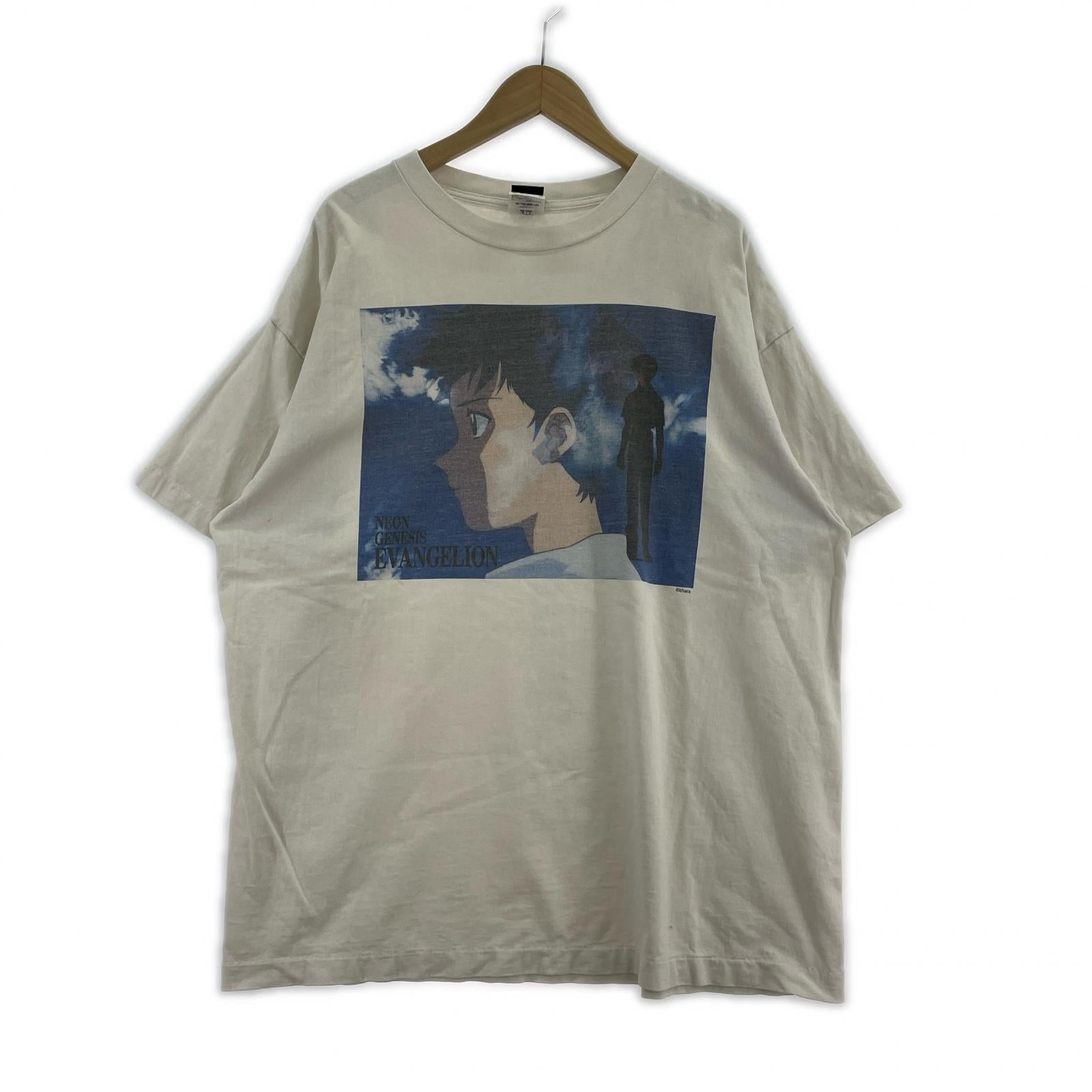 半袖Tシャツ ×RADIO EVA 24ss シンジTee (XXL) 白 ホワイト