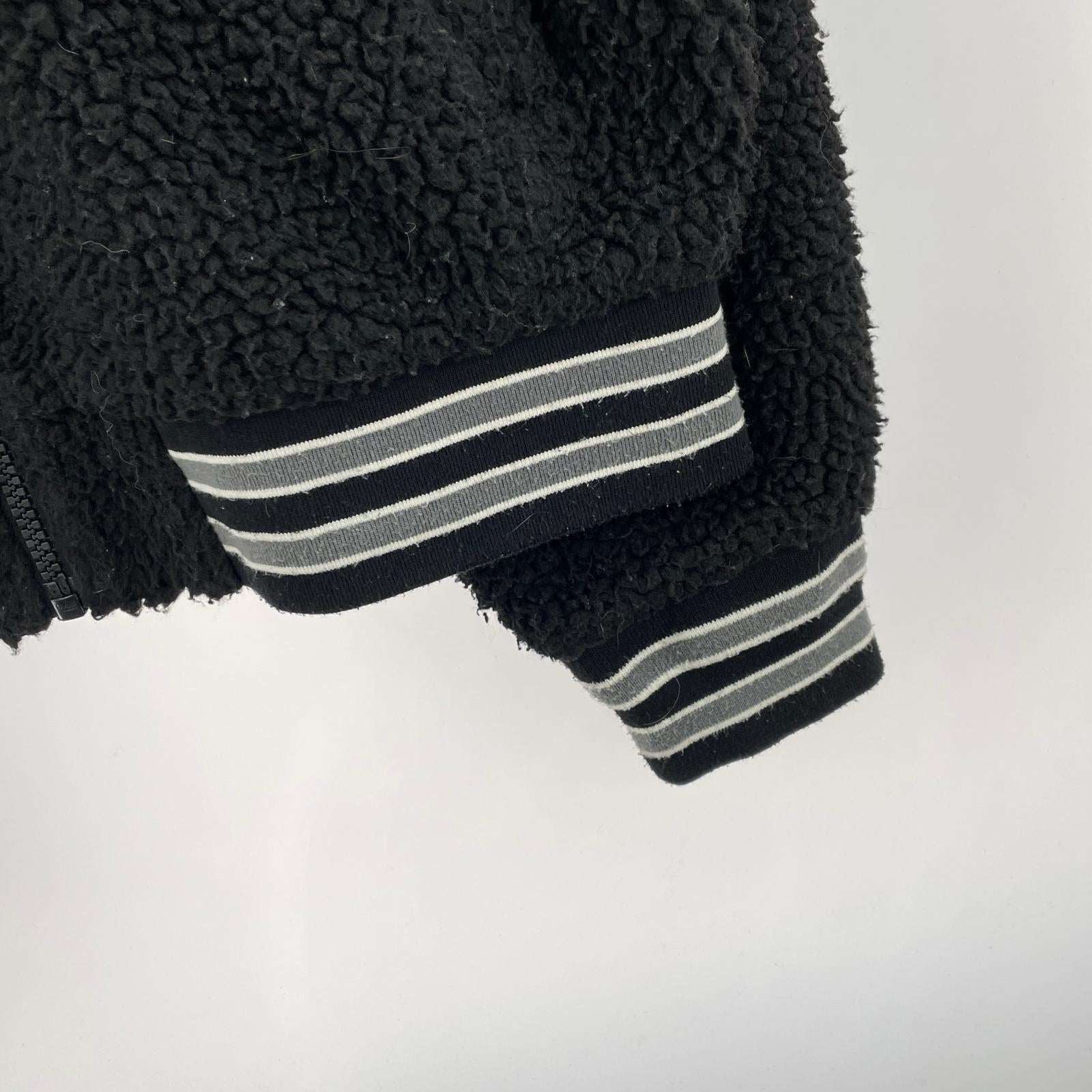 ブルゾン SHERPA VARSITY JACKET M ブラック