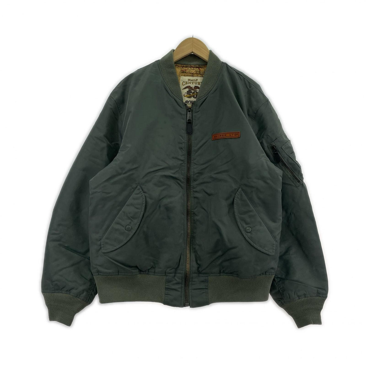 ジャケット 50th 50周年記念 MA-1 カーキ 2XL 783-5952019