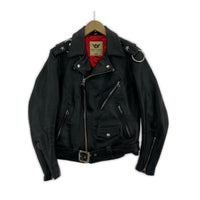 レザージャケット leather wear レザージャケット 36/ブラック ブラック