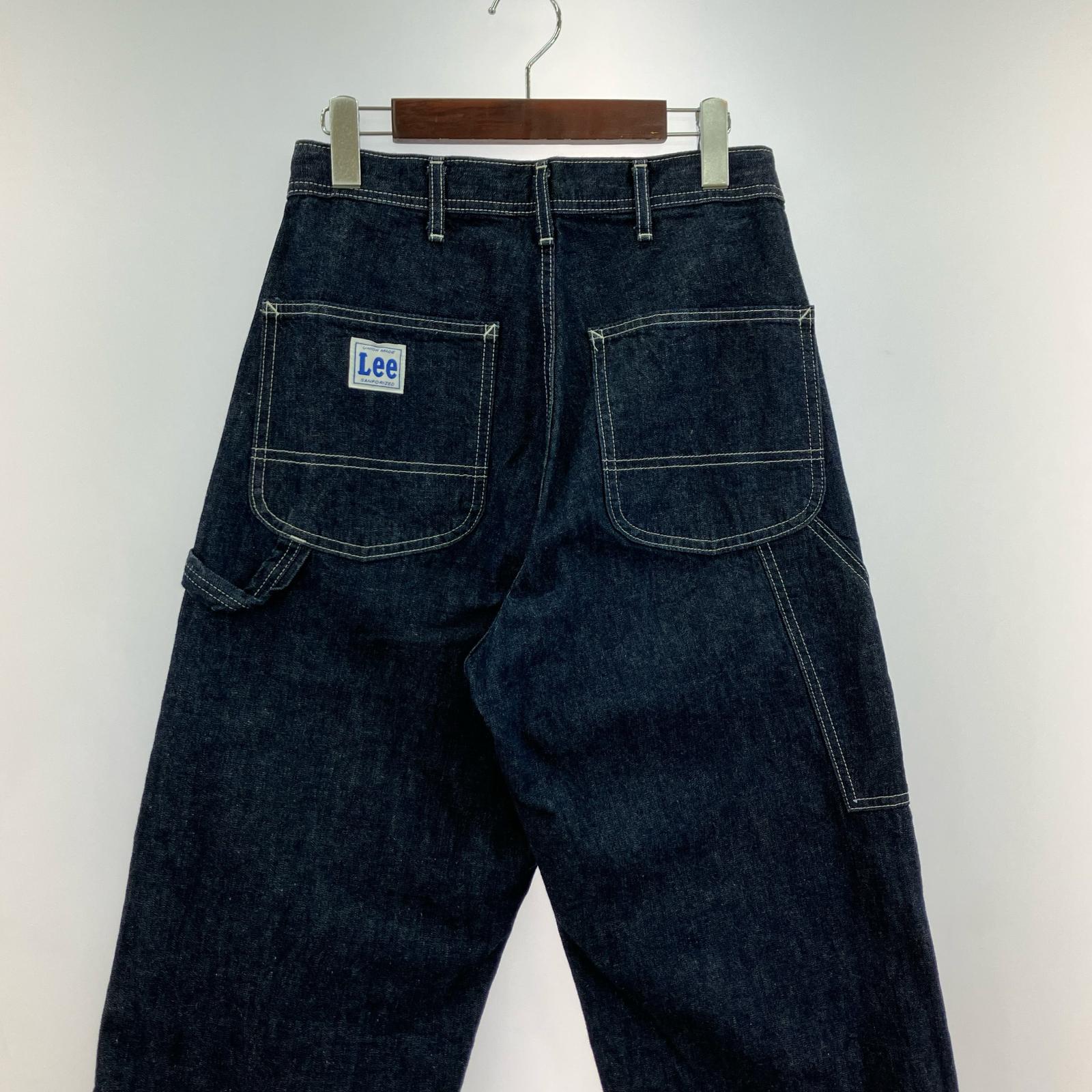 デニムパンツ Lee デニムペインターパンツ L ネイビー
