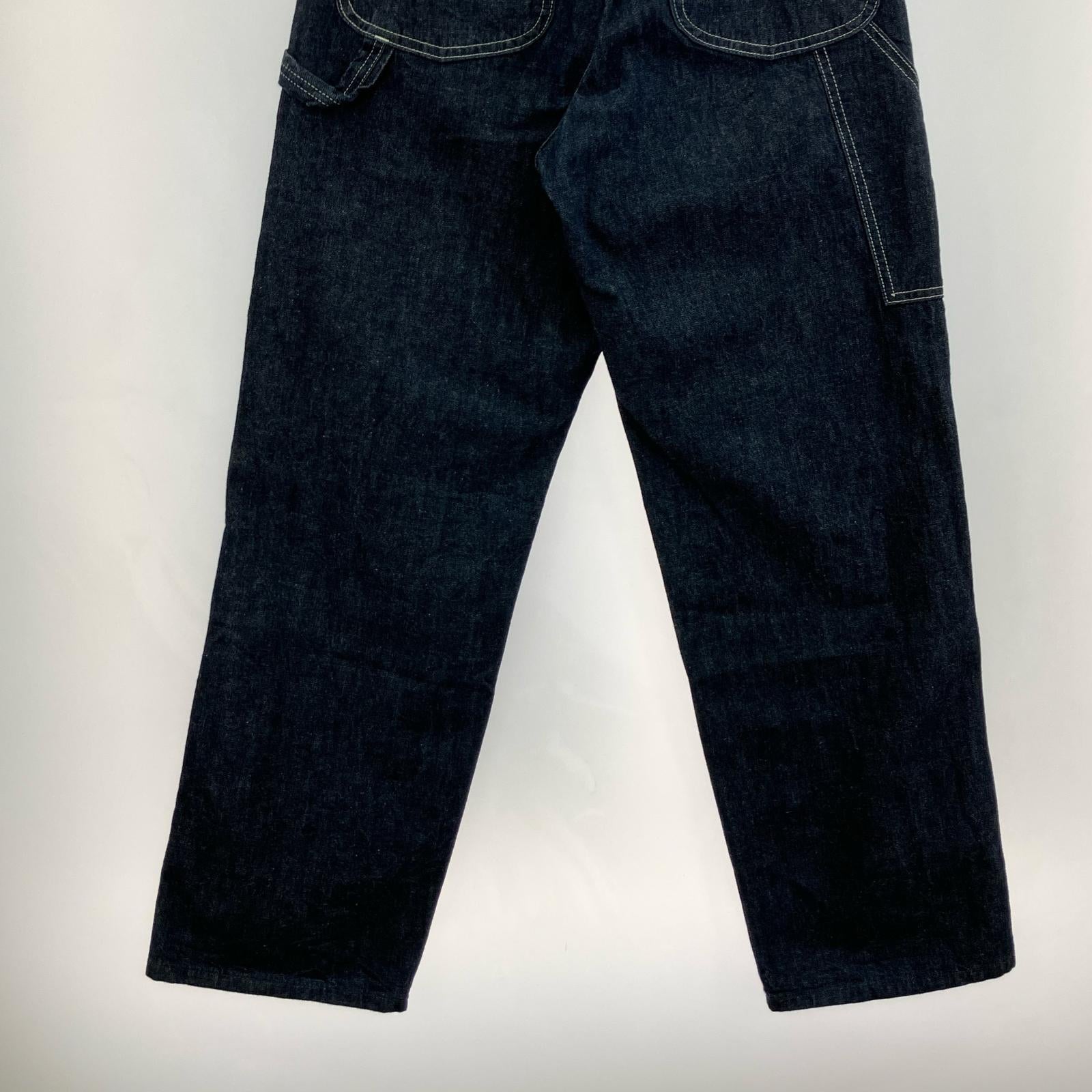 デニムパンツ Lee デニムペインターパンツ L ネイビー