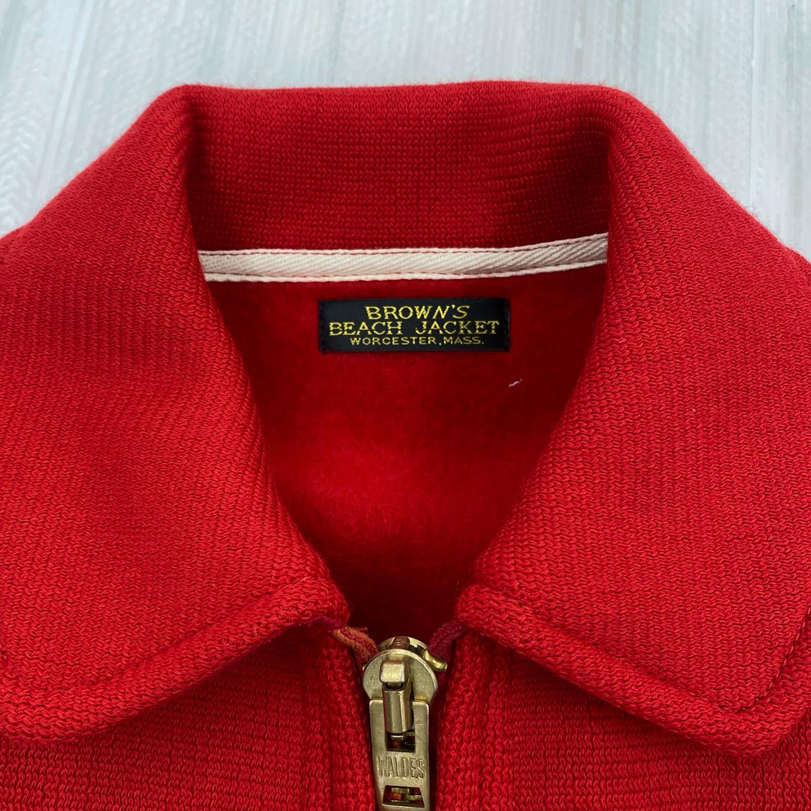 ジャケット BROWN'S BEACH JACKET/レッド レッド