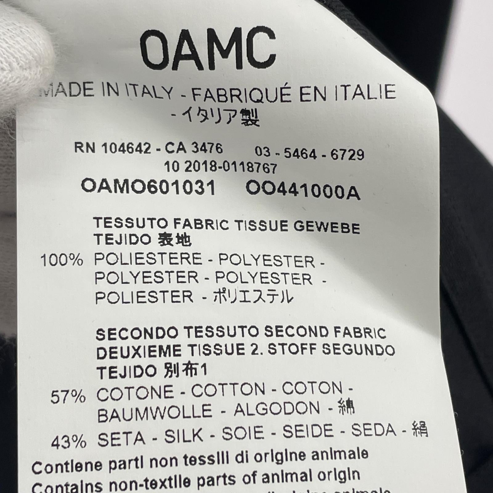 ジャケット OAMO601031 S ブラック