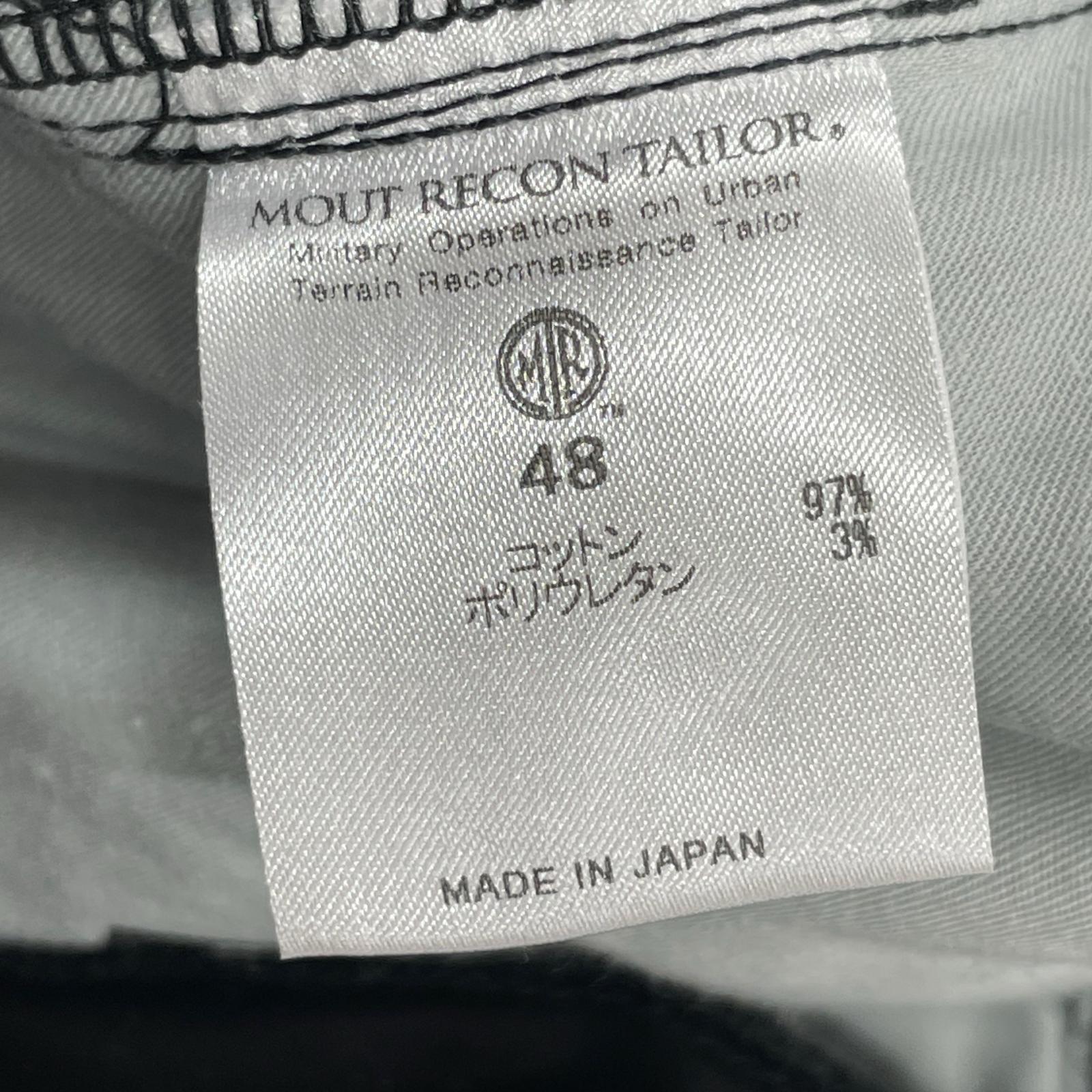 パンツ MOUT RECON TAILOR デザインテックパンツ 48 黒 48 ブラック