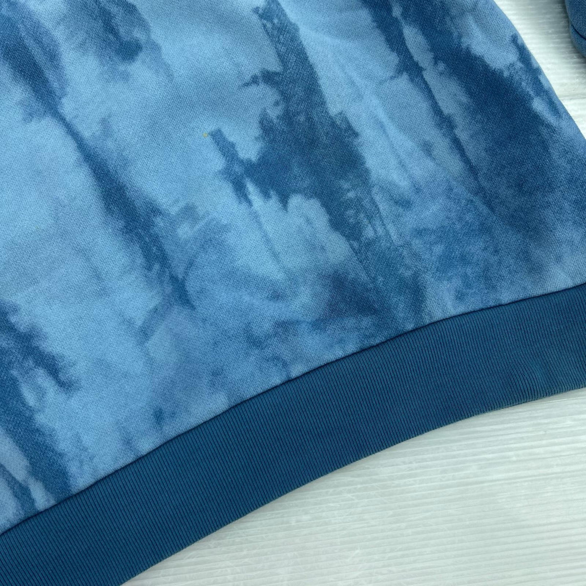 スウェット ACNE タイダイスウェット 青 (XS) ブルー