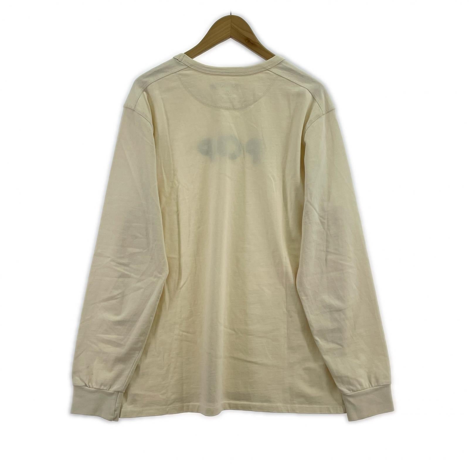 長袖Tシャツ .POP TRADING COMPANY フェルトワッペン L/S Tee L