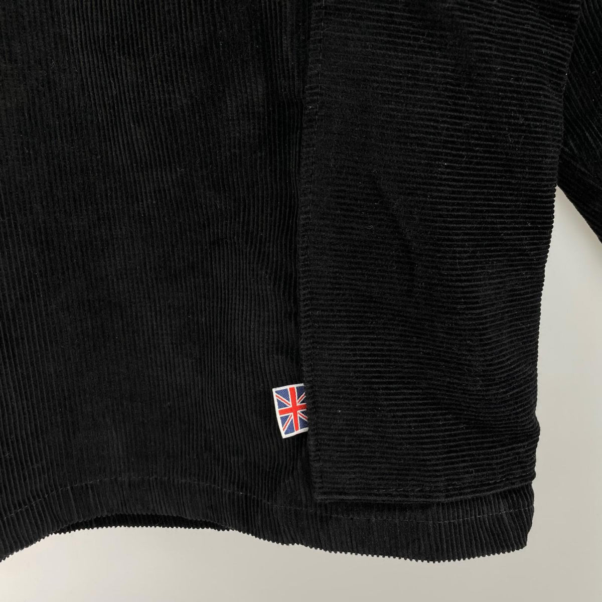 パーカー NEWLYN SMOCKS コーデュロイパーカー 黒 (L) L ブラック