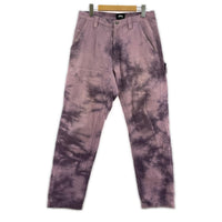 パンツ STUSSY シアサッカータイダイペインターパンツ 30