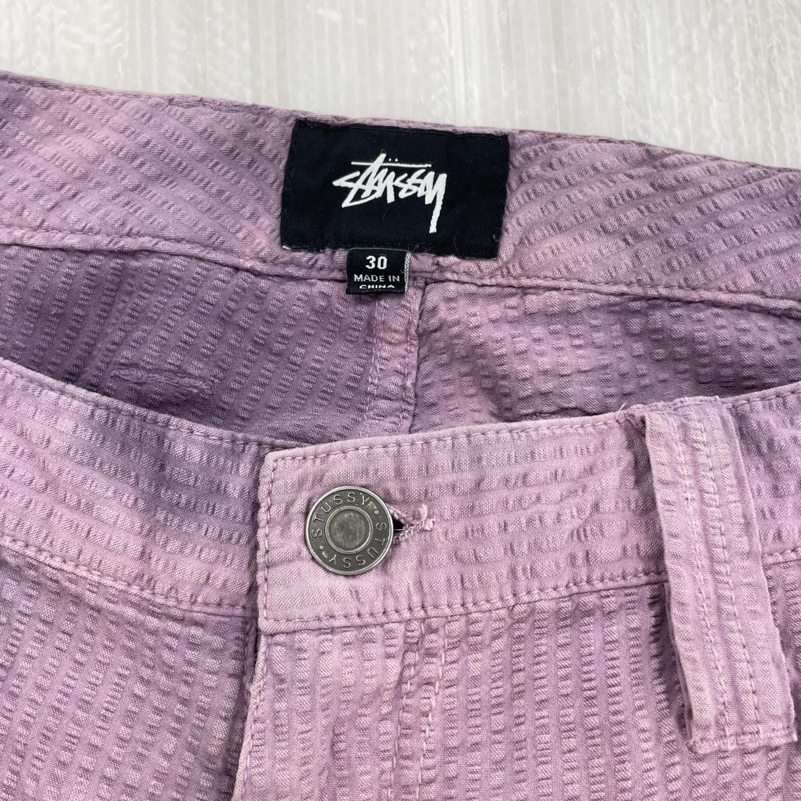 パンツ STUSSY シアサッカータイダイペインターパンツ 30
