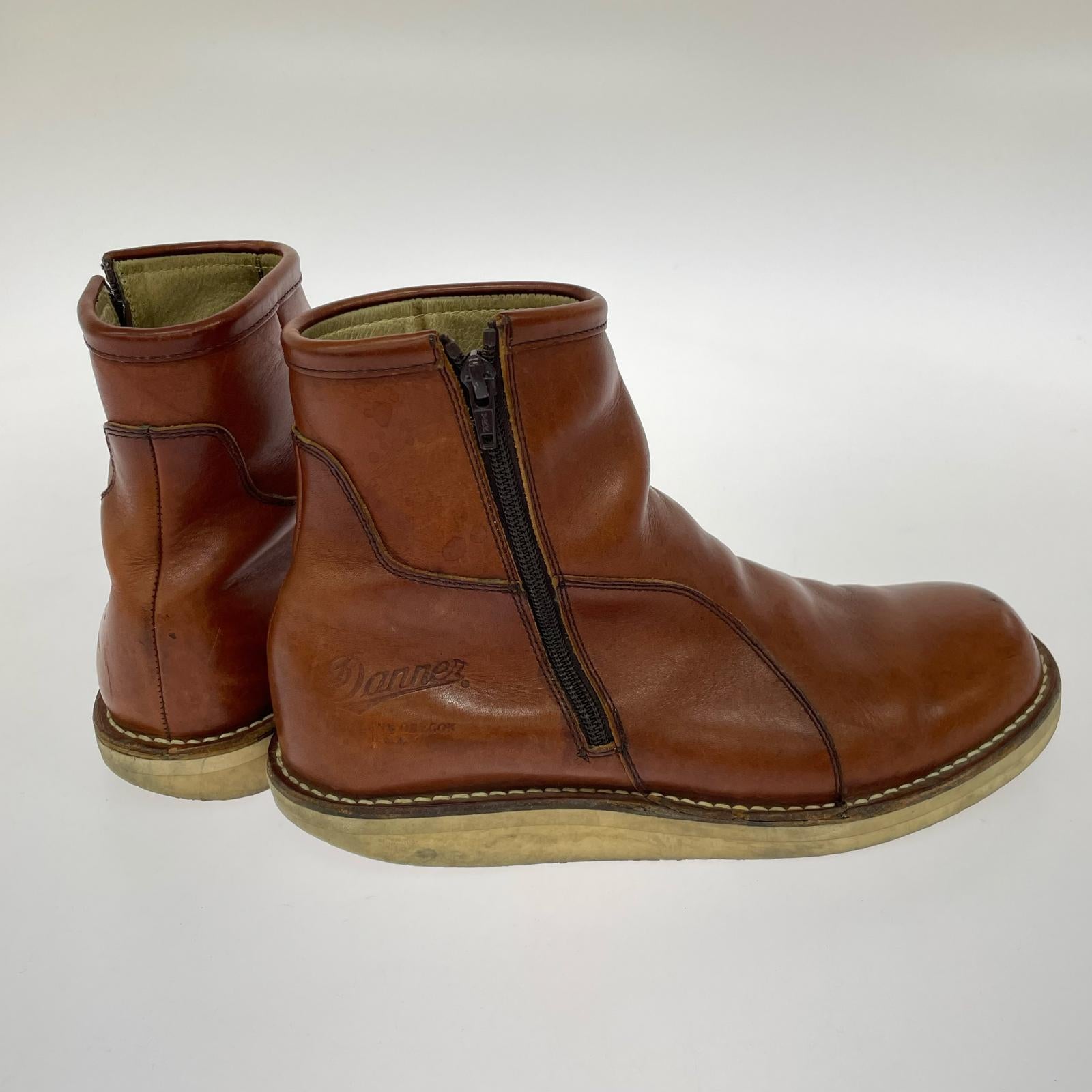 ブーツ Danner ワークフォース サイドジップブール 9 ブラウン ブラウン
