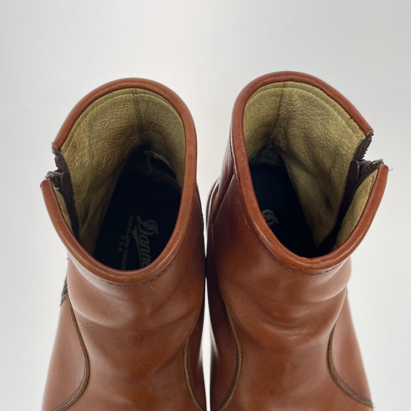 ブーツ Danner ワークフォース サイドジップブール 9 ブラウン ブラウン