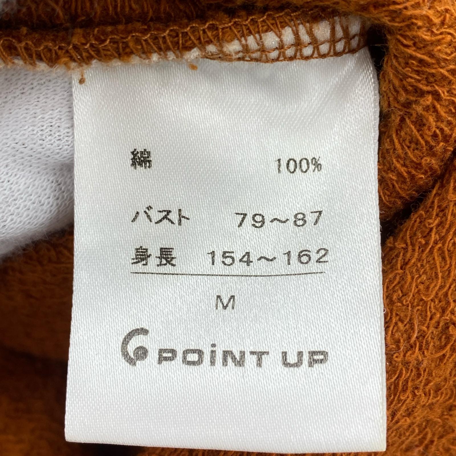 スウェット HAI SPOTING GEAR ギミックスウェットシャツ 茶 M ブラウン