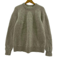 ニット calmlence Crew Neck Pullover Yak Centripetal Knitting Off White (1) 1