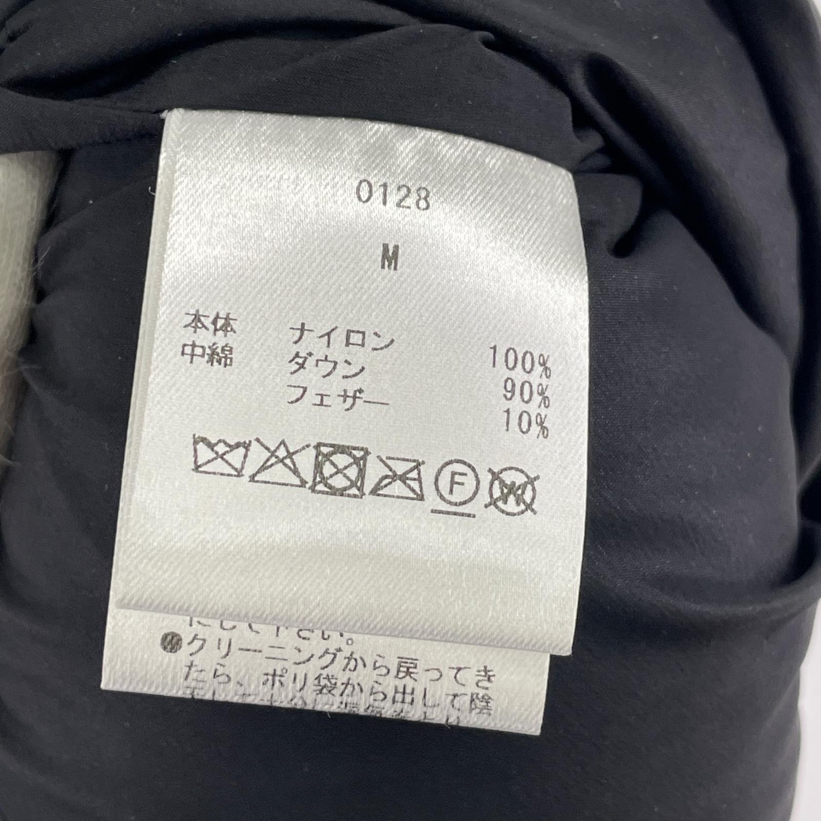 ダウンベスト OVY Collarless Goose Down Vest (M) M ブラック