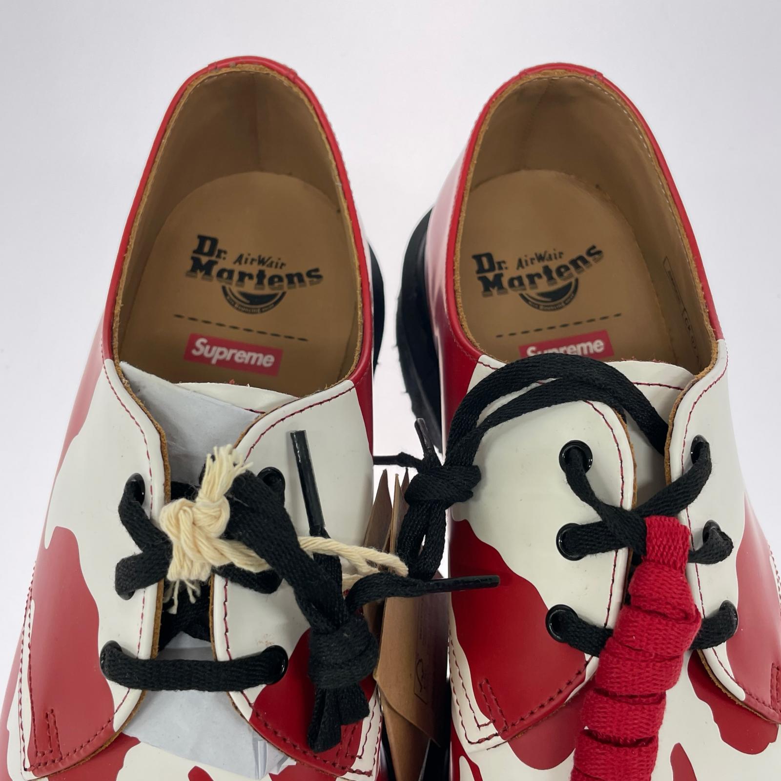 シューズ Dr.Martens 1461 Skull 3 Eye Shoe UK8 レッド