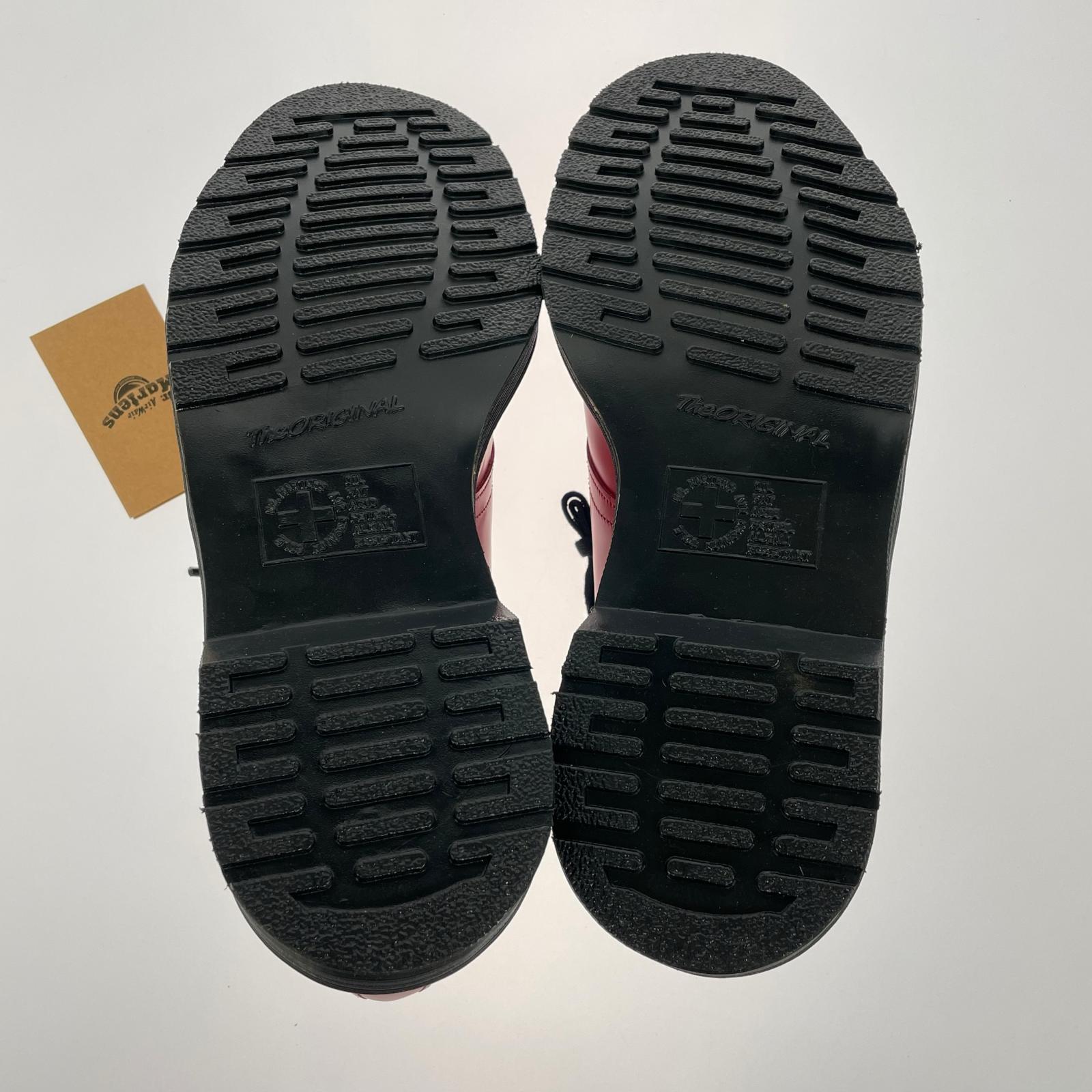 シューズ Dr.Martens 1461 Skull 3 Eye Shoe UK8 レッド