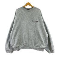 スウェット ESSENTIALS FEAR OF GOD ロゴスウェット グレー (XL) グレー