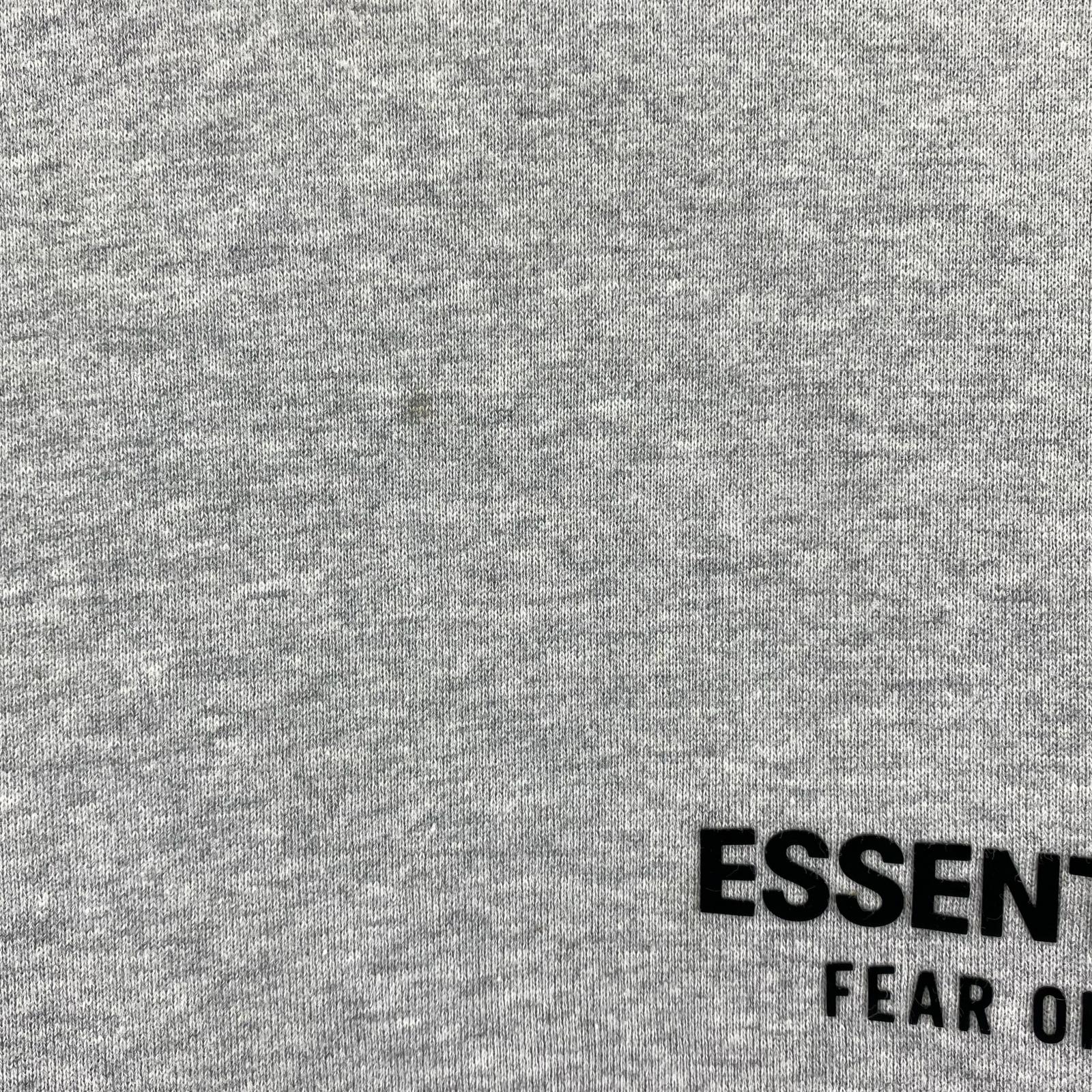 スウェット ESSENTIALS FEAR OF GOD ロゴスウェット グレー (XL) グレー