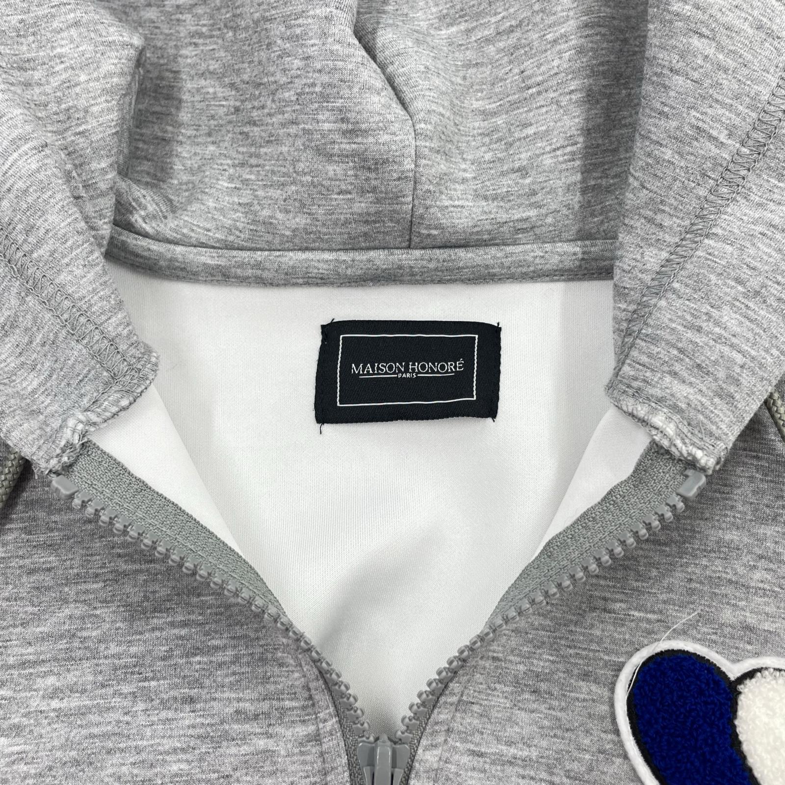 パーカー MAISON HONORE パーカー グレー(S) S