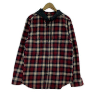 長袖シャツ ×UNDER COVER Satin Hooded Fnel Shirt M