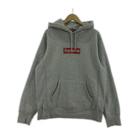 パーカー Swarovski Box Logo Hooded Sweatshirt M グレー