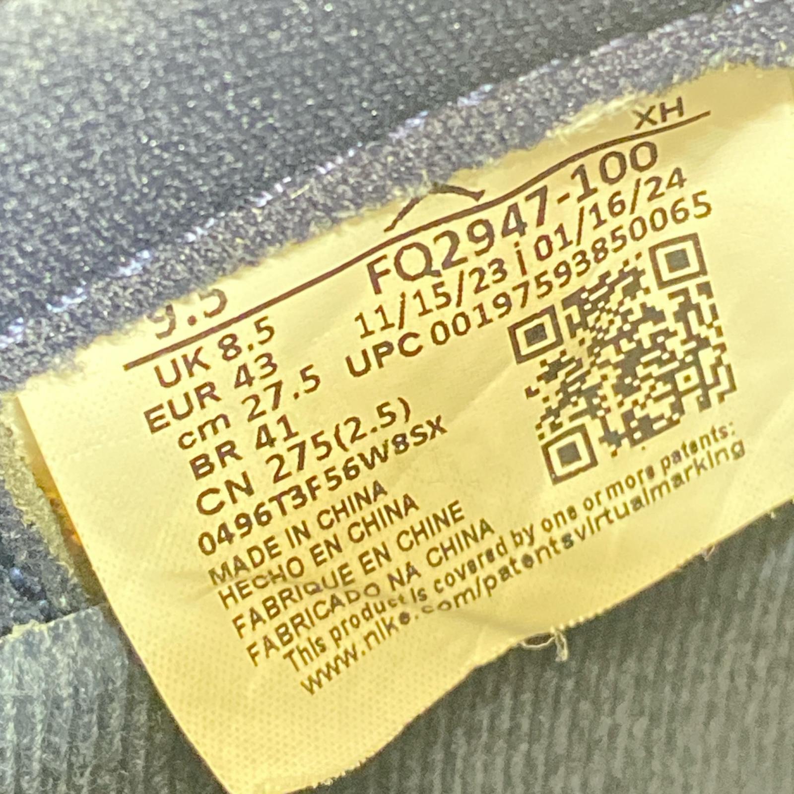 スニーカー FQ2947-100 Air Jordan 1 27.5cm 27.5cm (US9 1/2 UK9 EU45)