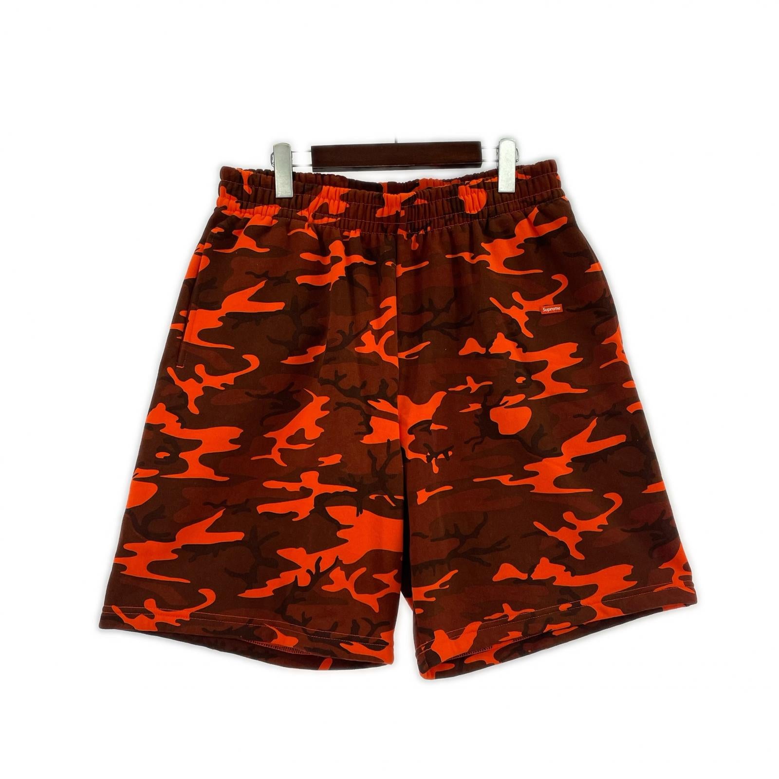 パンツ 25ss small box sweatshort M オレンジ