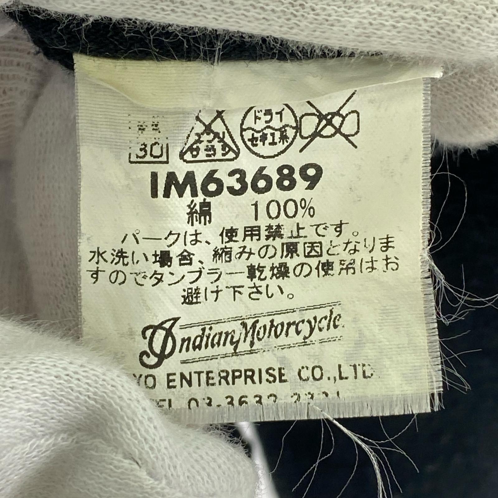 ジャケット INDIAN MOTORCYCLE ネイティブアメリカン (L) L ブラック