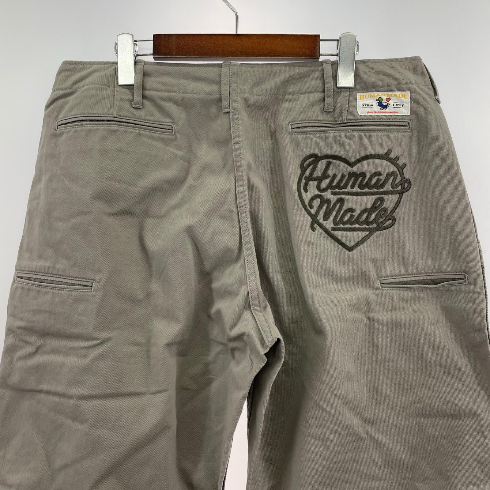 パンツ HUMAN MADE MILITARY CHINO PANTS グレー (L) L