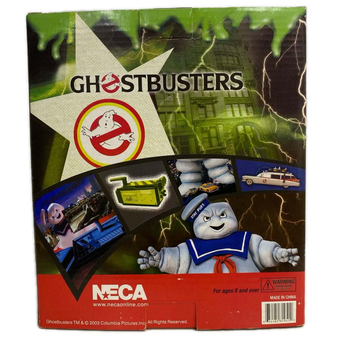 NECA ヘッドノッカー ゴーストバスターズ ステイパフ マシュマロマン フィギュア/グッズ