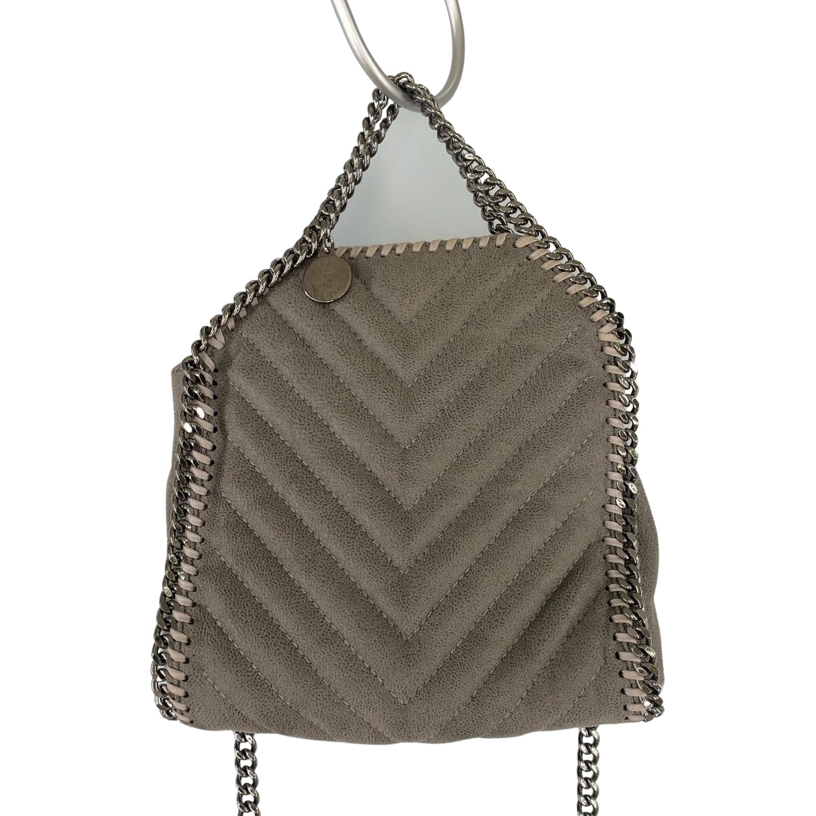 ショルダーバッグ Falabella Tiny Light Grey グレー