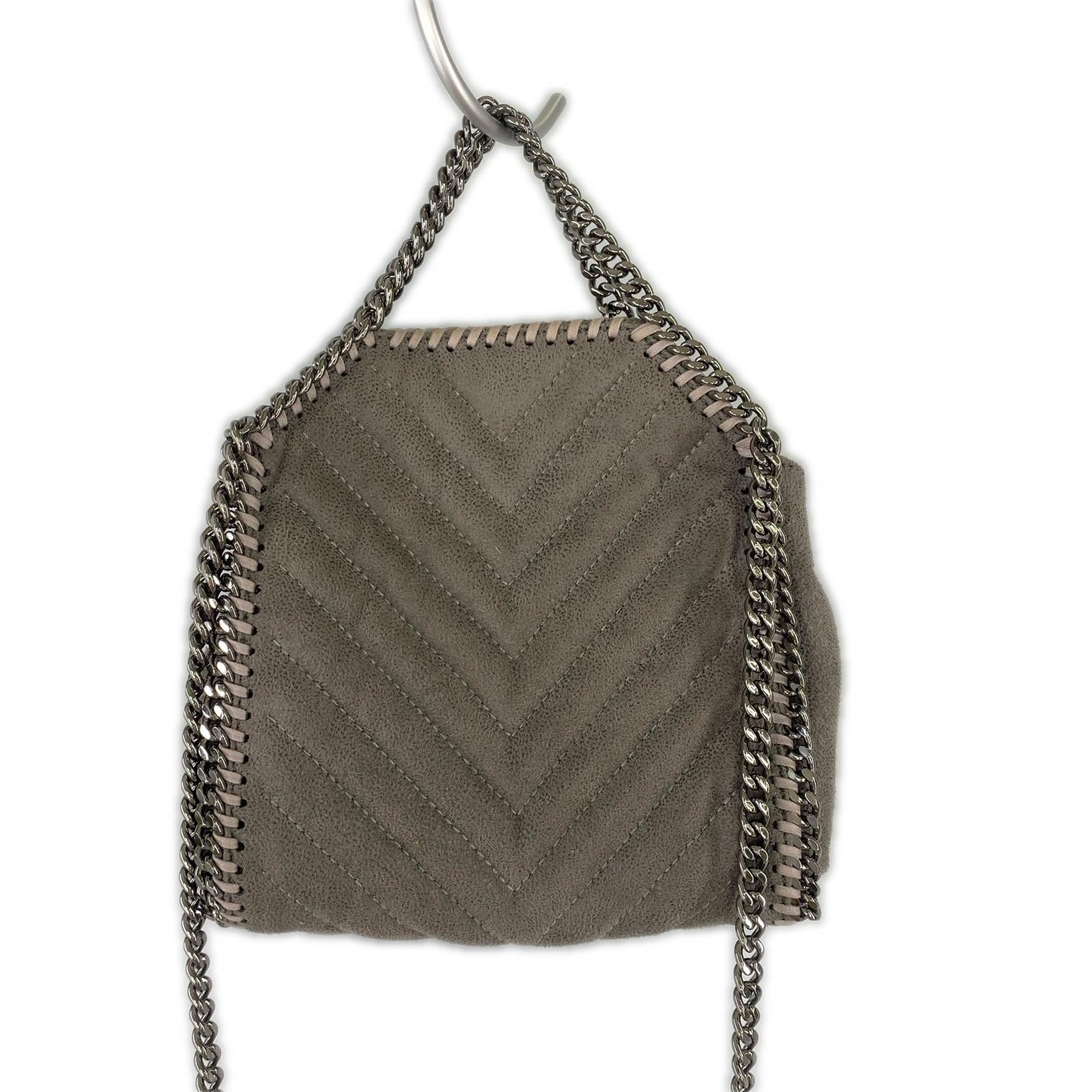 ショルダーバッグ Falabella Tiny Light Grey グレー