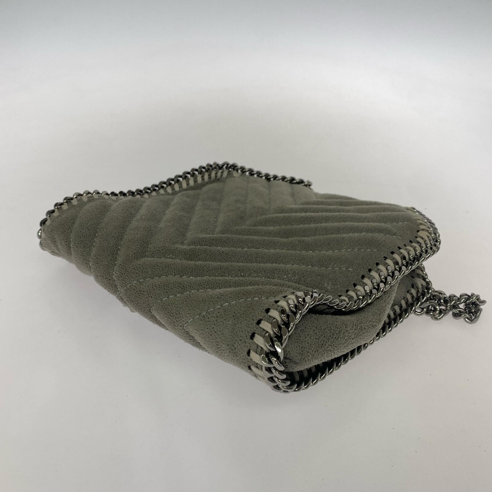 ショルダーバッグ Falabella Tiny Light Grey グレー