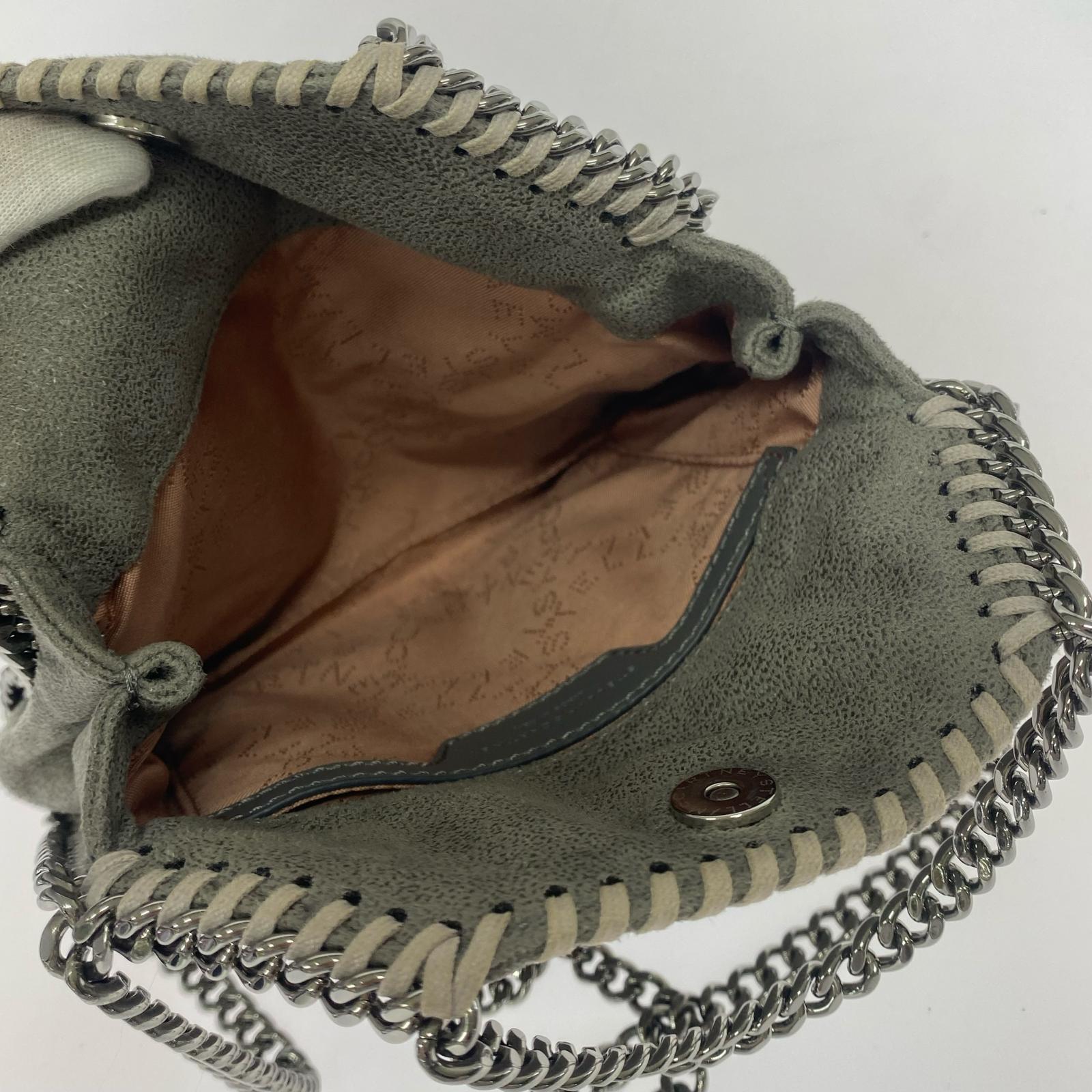 ショルダーバッグ Falabella Tiny Light Grey グレー