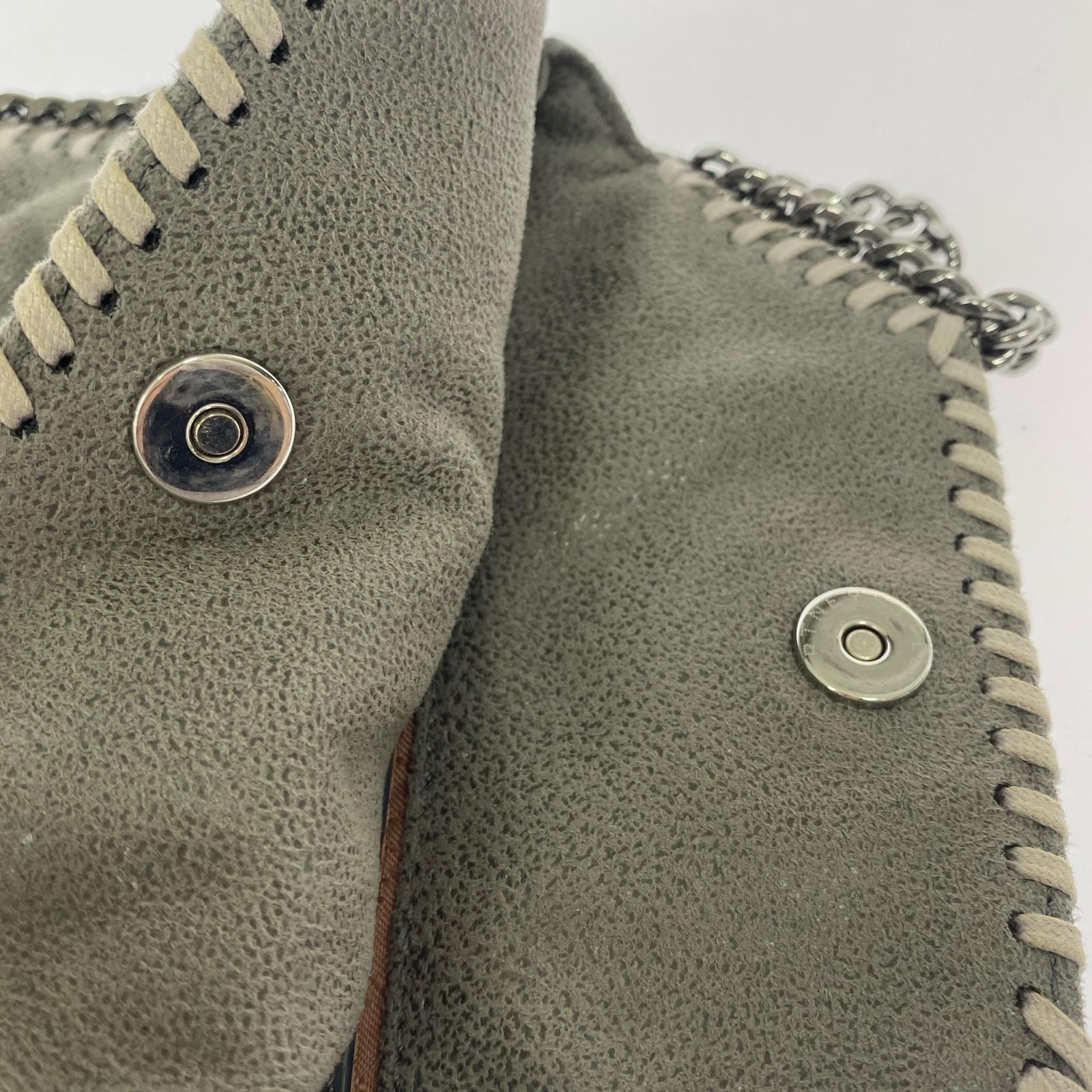 ショルダーバッグ Falabella Tiny Light Grey グレー