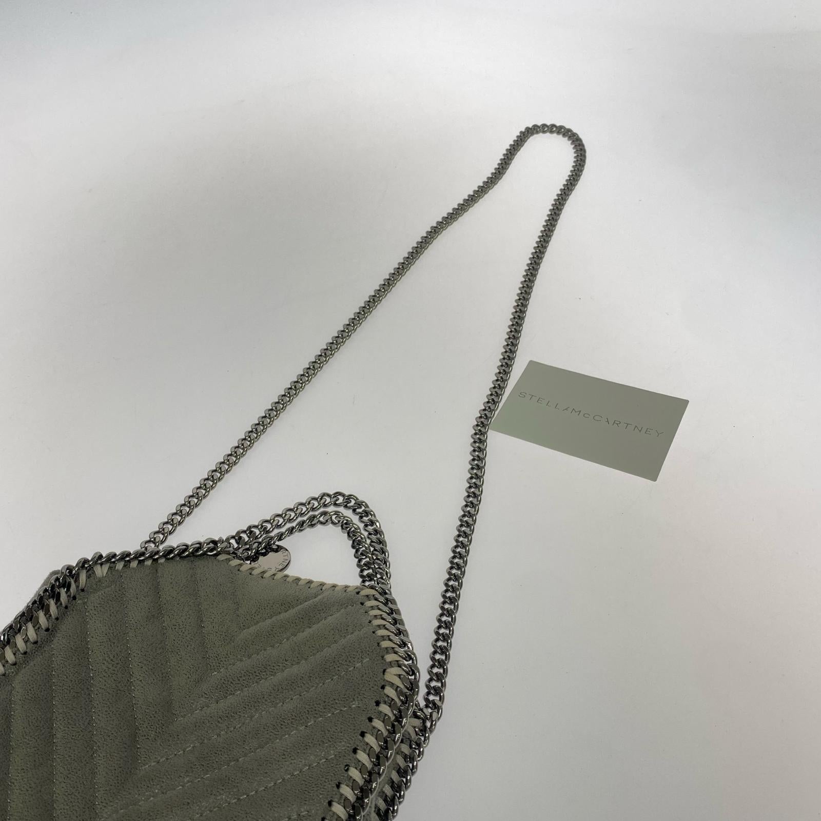 ショルダーバッグ Falabella Tiny Light Grey グレー