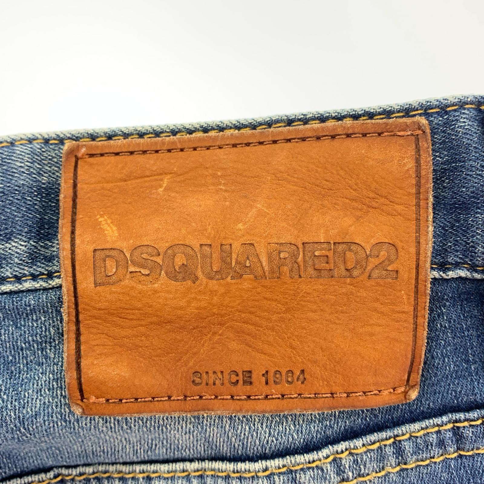 デニムパンツ DSQUARED2 デニム・ジーンズ 44 ネイビー