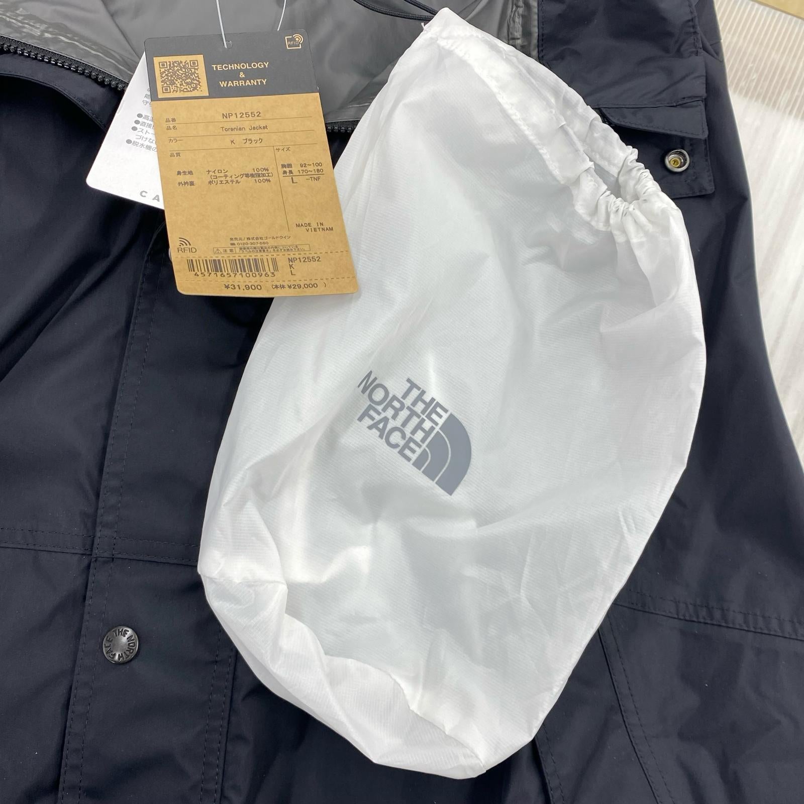 マウンテンパーカー THE NORTH FACE Torenian Jacket トレニアンジャケット 黒 L L ブラック