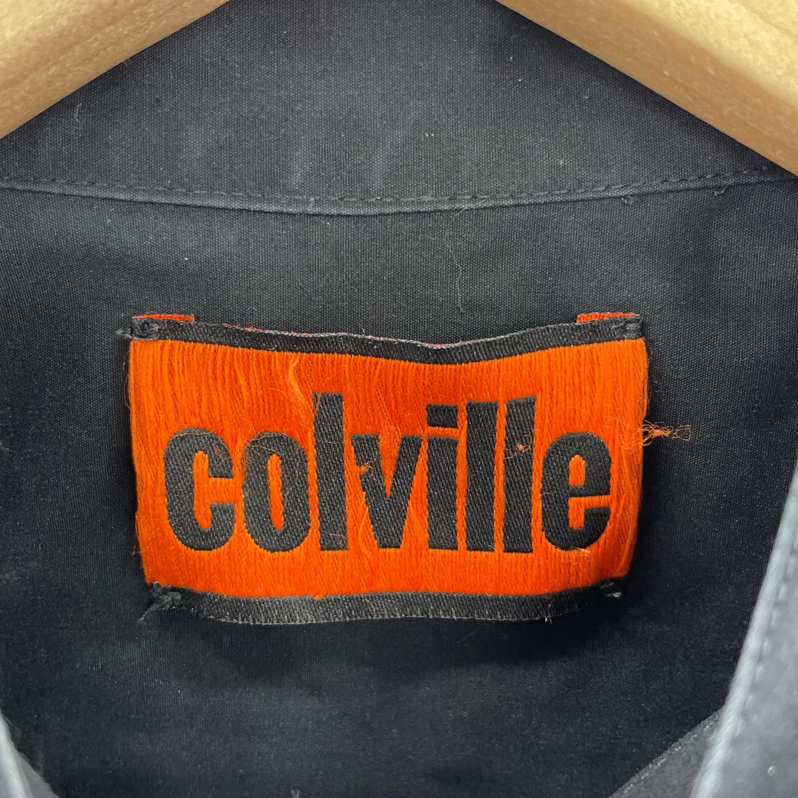 長袖シャツ colville フリルブラウス 40 黒 40 ブラック
