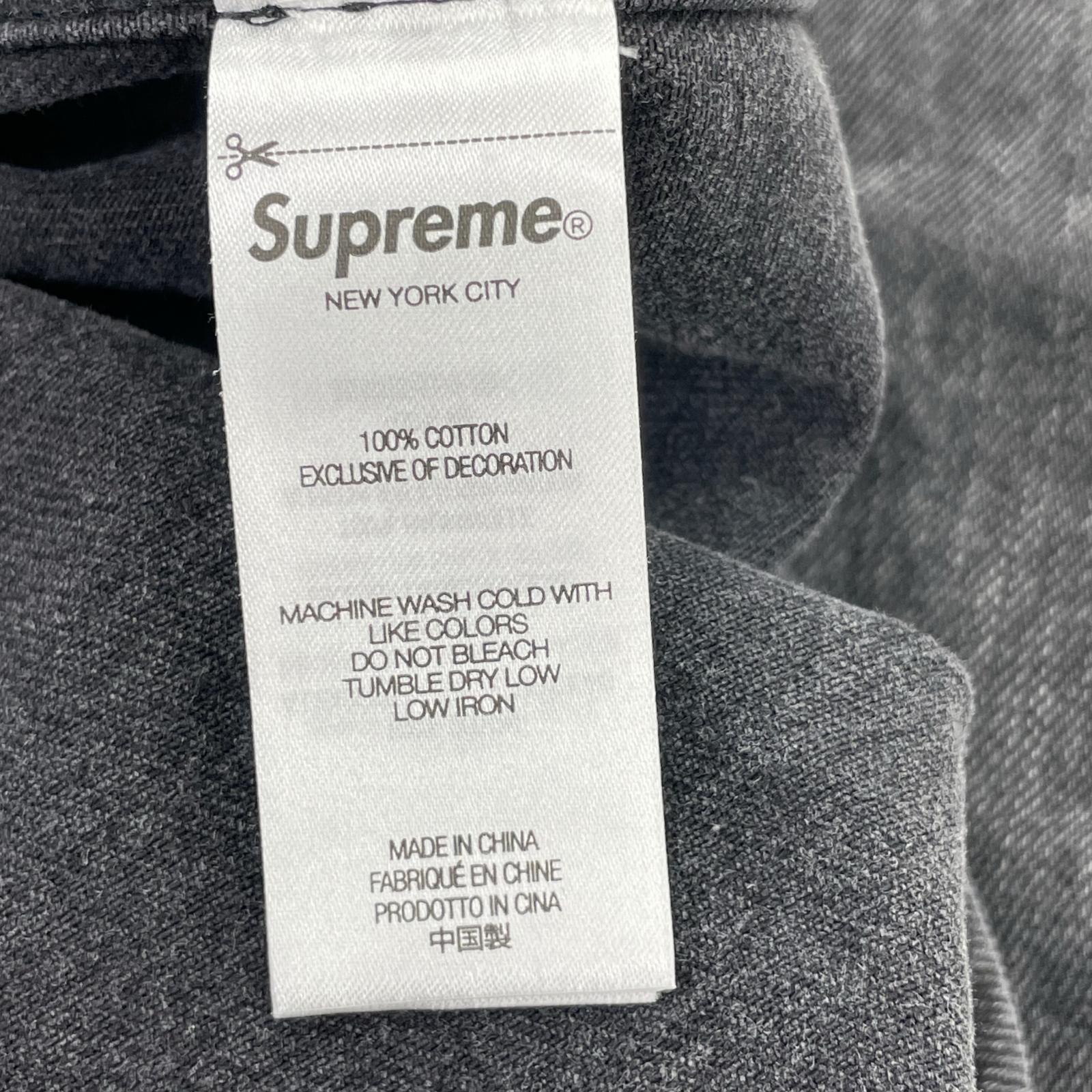 長袖シャツ 25FW Small Box Denim Shirt Black S S ブラック