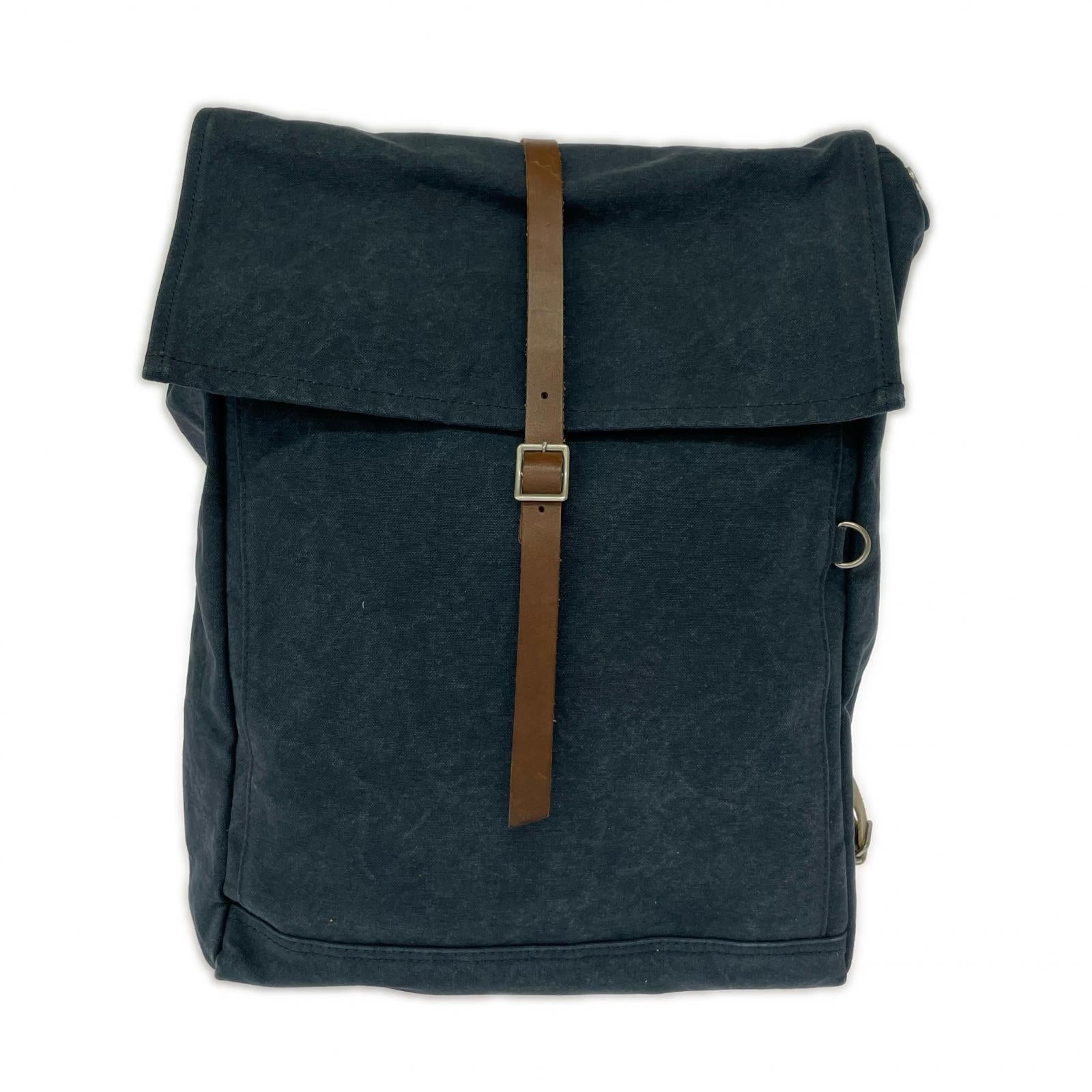リュック・デイパック BAGWORKS キャンバスリュック ネイビー ネイビー