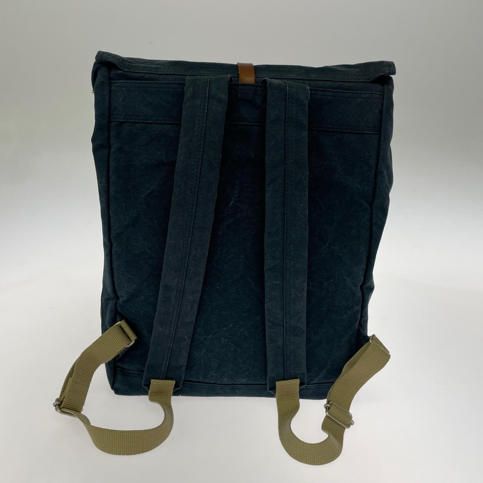 リュック・デイパック BAGWORKS キャンバスリュック ネイビー ネイビー