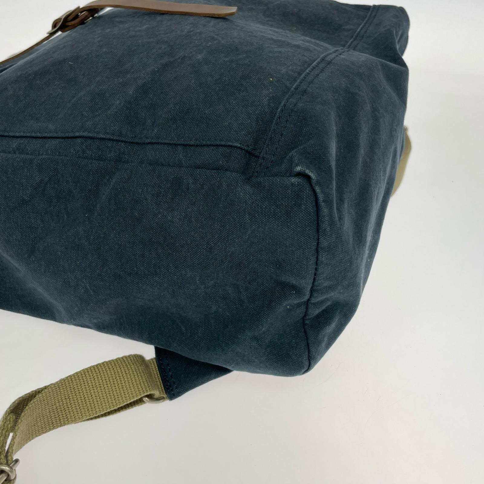 リュック・デイパック BAGWORKS キャンバスリュック ネイビー ネイビー