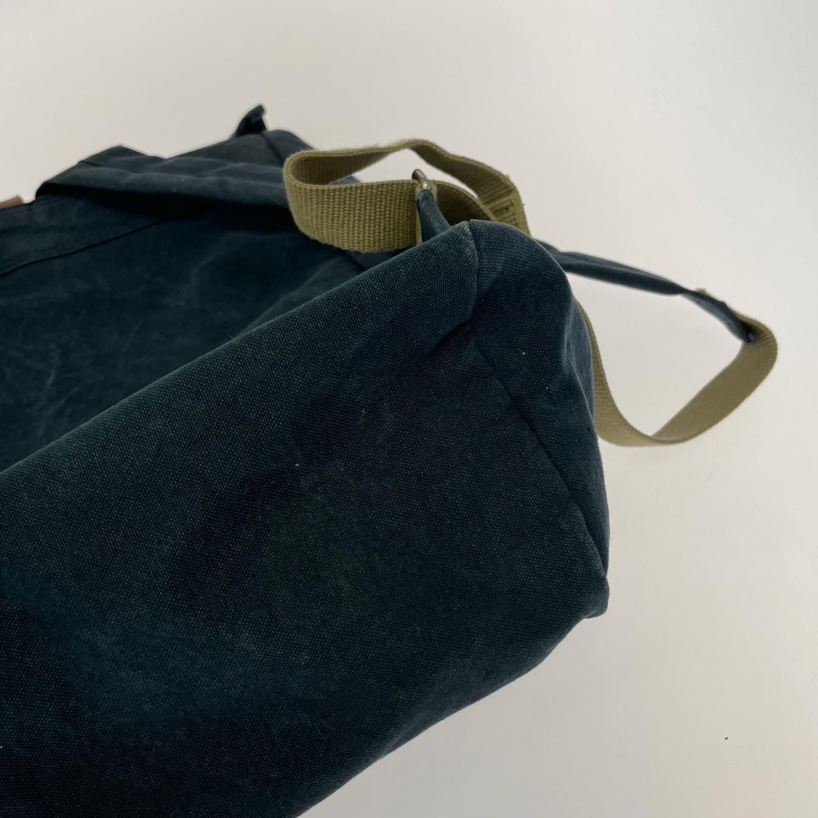 リュック・デイパック BAGWORKS キャンバスリュック ネイビー ネイビー
