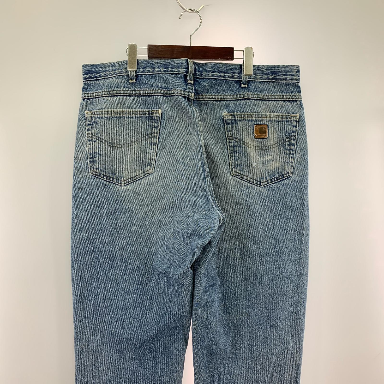 デニムパンツ Carhartt デニム・ジーンズ 40 ブルー