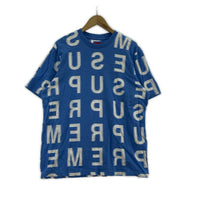 半袖Tシャツ Intarsia S/S Top Blue M M ゴールド